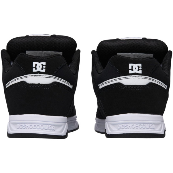 2026 DC Shoes Mens Stag Trainers 320188 - Black / Black / White
